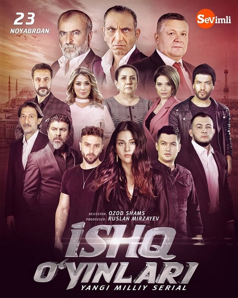 ИШК УЙИНЛАРИ / ISHQ O'YINLARI  1 - 42, 43, 44, 45 -  QISM TURK O'ZBEK SERIAL
